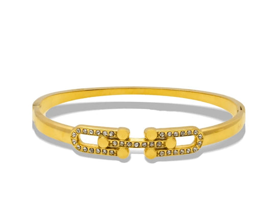 Diamond laura bangle